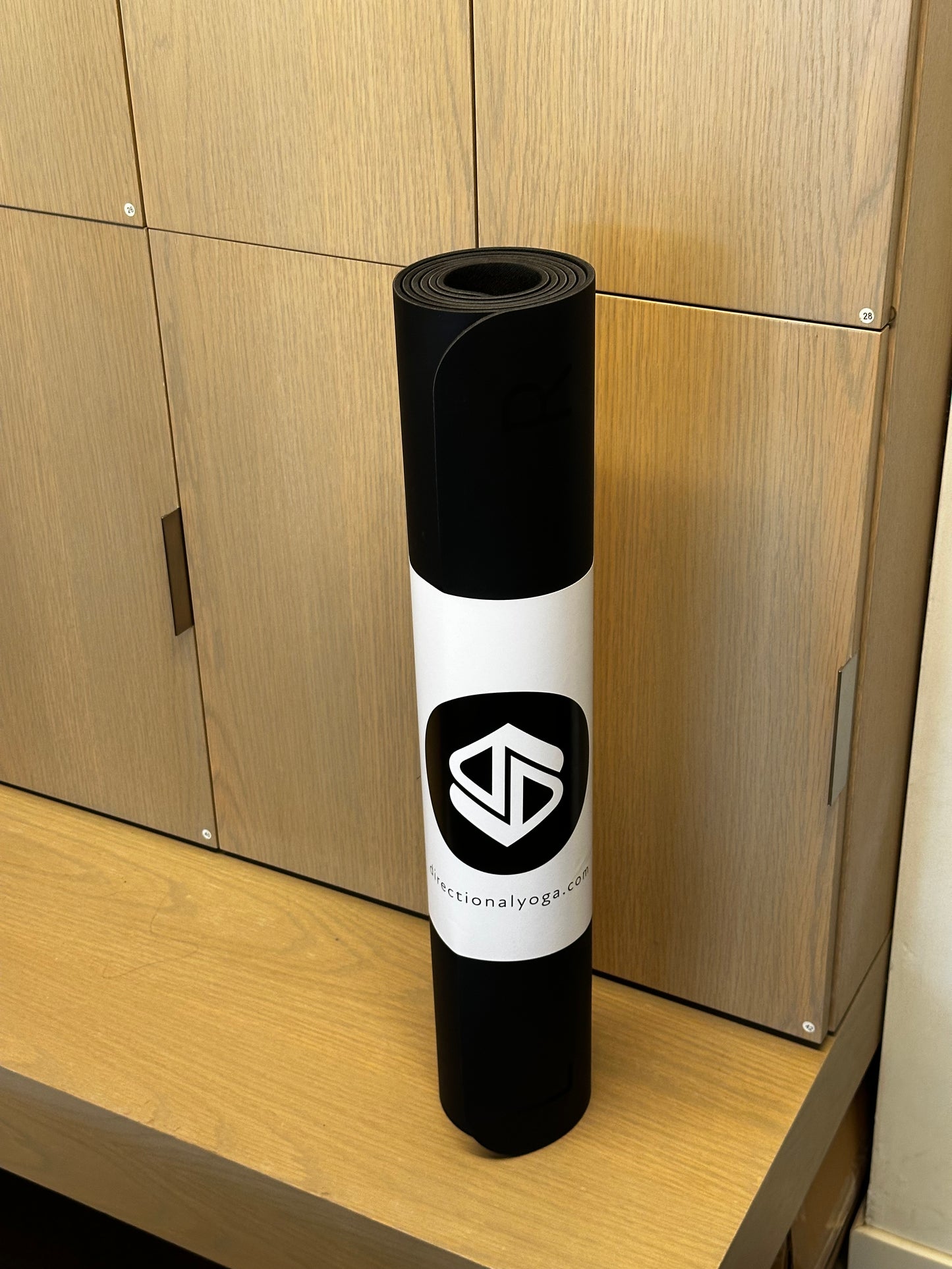 Charcoal Yoga Mat- 5mm Non-Slip Directional Guide Mat